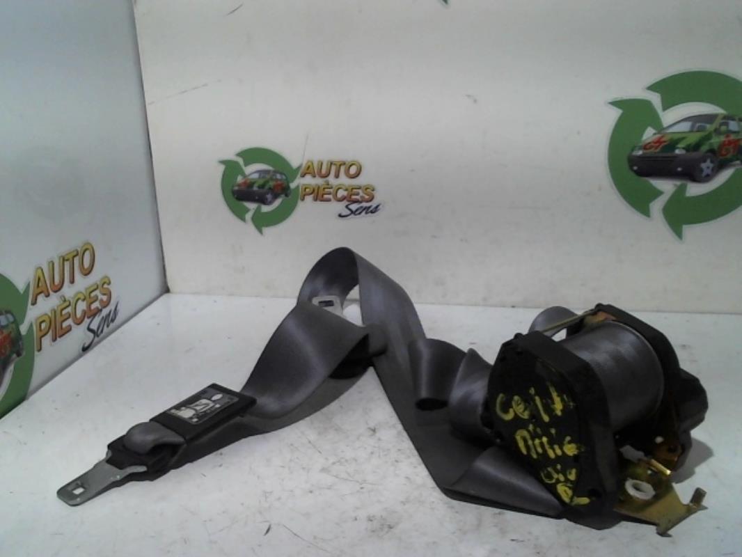 Ceinture arriere centrale