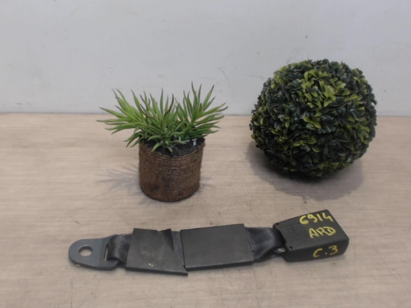 Attache ceinture arriere gauche