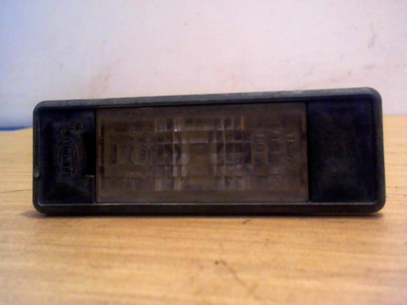 Eclairage de plaque