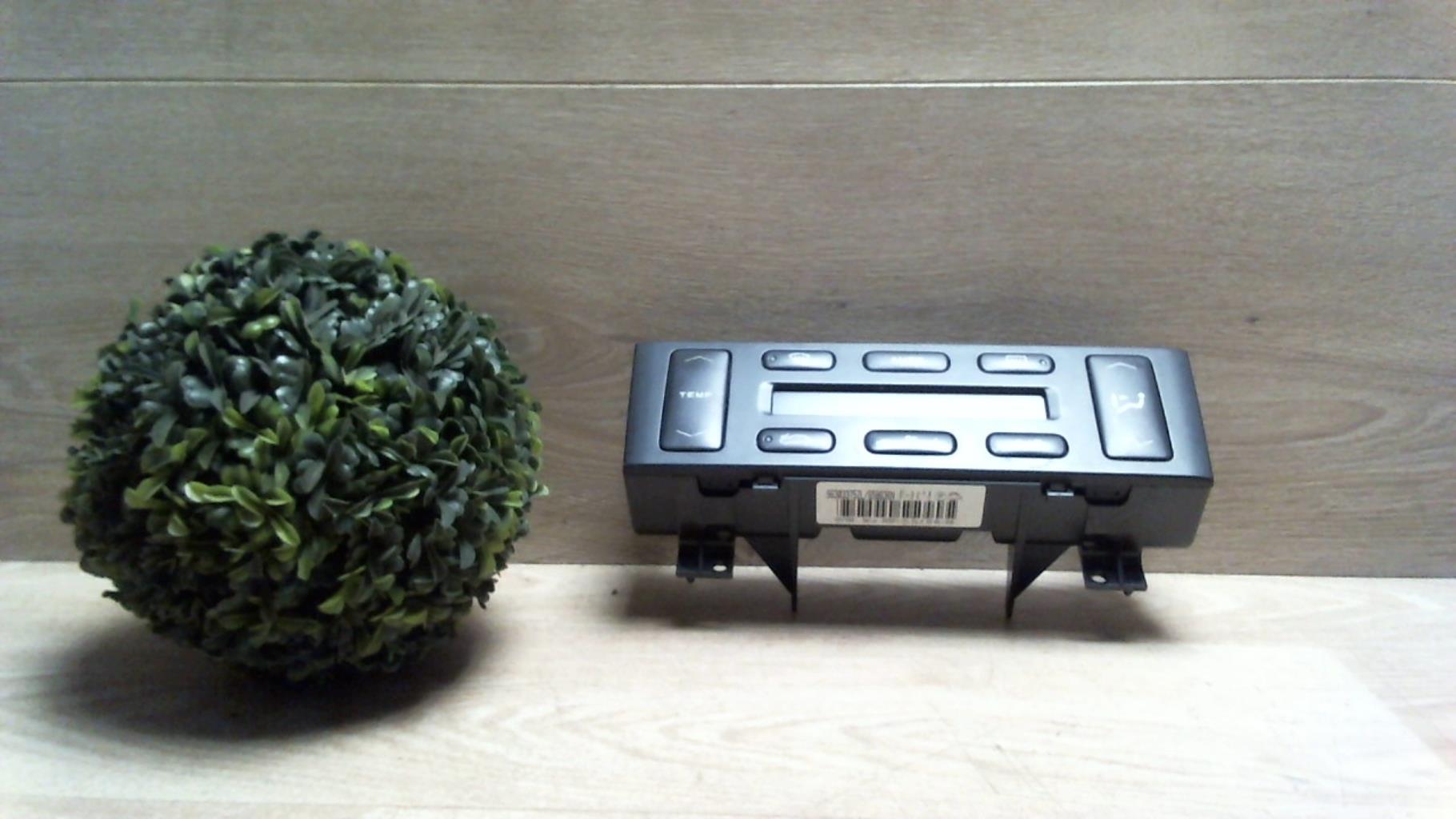 Commande chauffage