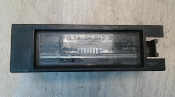 Eclairage de plaque