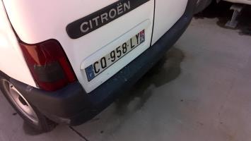 Pare choc arriere