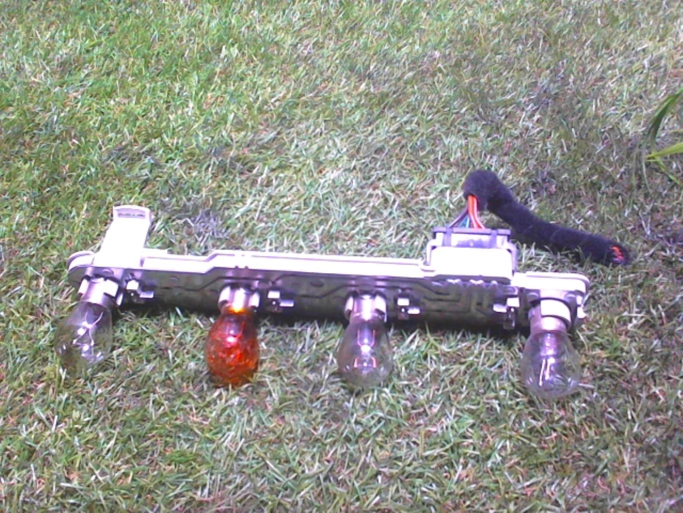 Base portalampade fanale posteriore destro