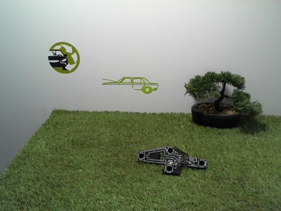 Base portalampade fanale posteriore destro