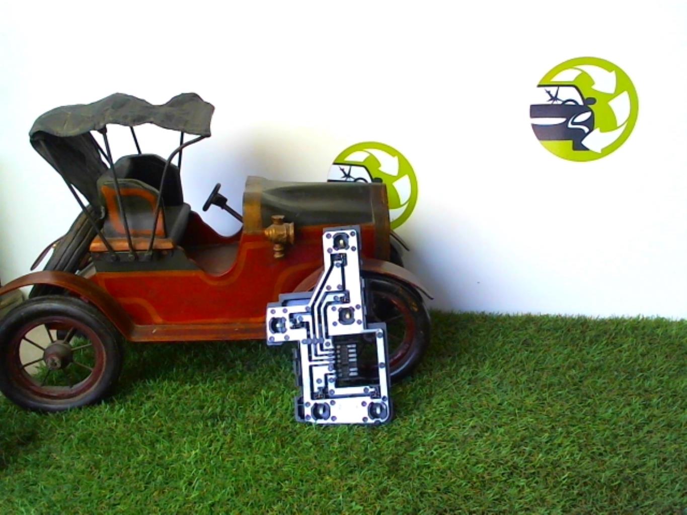 Base portalampade fanale posteriore destro