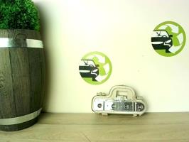 Base portalampade fanale posteriore destro