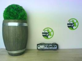 Base portalampade fanale posteriore destro