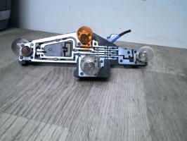 Base portalampade fanale posteriore destro