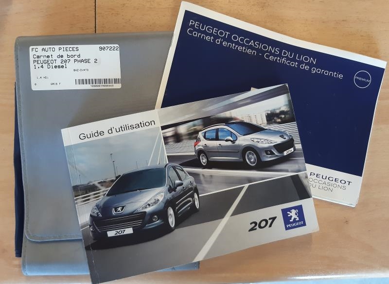 Carnet de bord PEUGEOT 207 PHASE 2 Diesel - 1