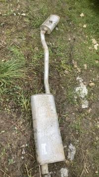 Silencieux arriere (echappement)