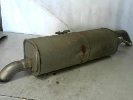 Silenziatore posteriore (scarico)