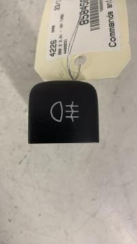 Commande anti brouillard arriere