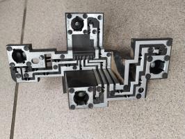 Platine feu arriere droit