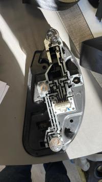 Base portalampade fanale posteriore destro
