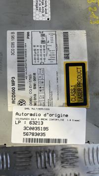 Autoradio d'origine
