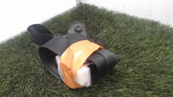 Ceinture arriere gauche troisieme ligne