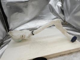 Vase de lave glace