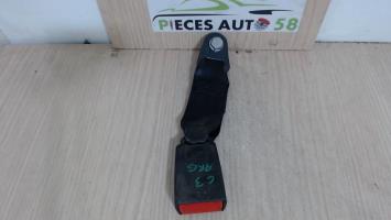 Attache ceinture arriere gauche