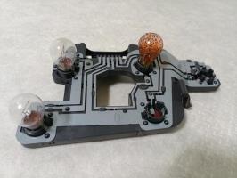 Platine feu arriere droit