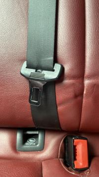 Ceinture arriere centrale