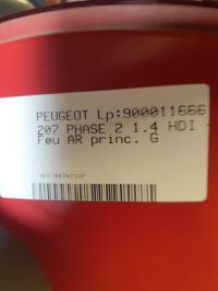 Feu arriere principal gauche (feux)